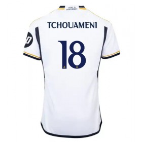 Real Madrid Aurelien Tchouameni #18 Heimtrikot 2023-24 Kurzarm